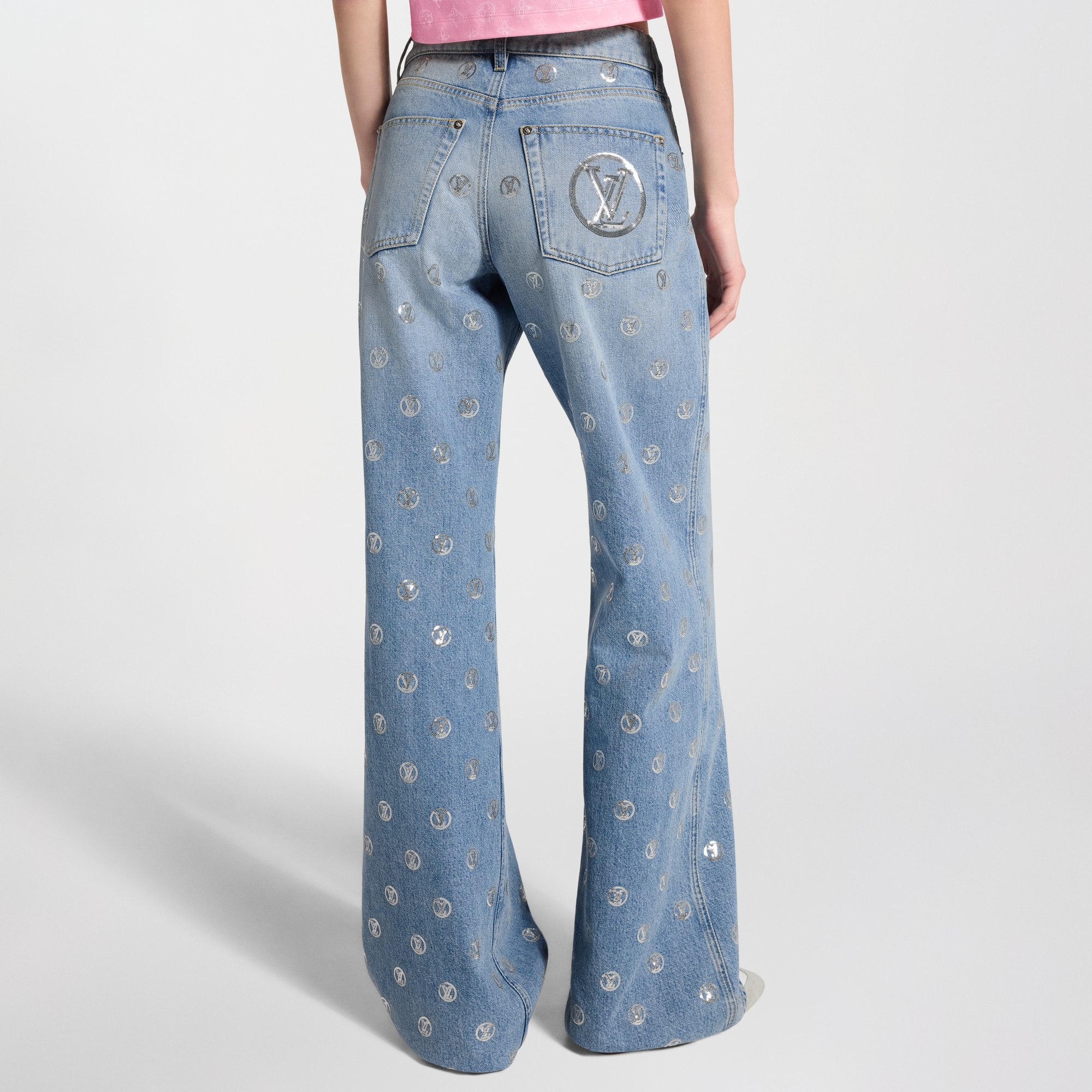 Signature Sequin Jeans - Women - Ready-to-Wear | LOUIS VUITTON ®